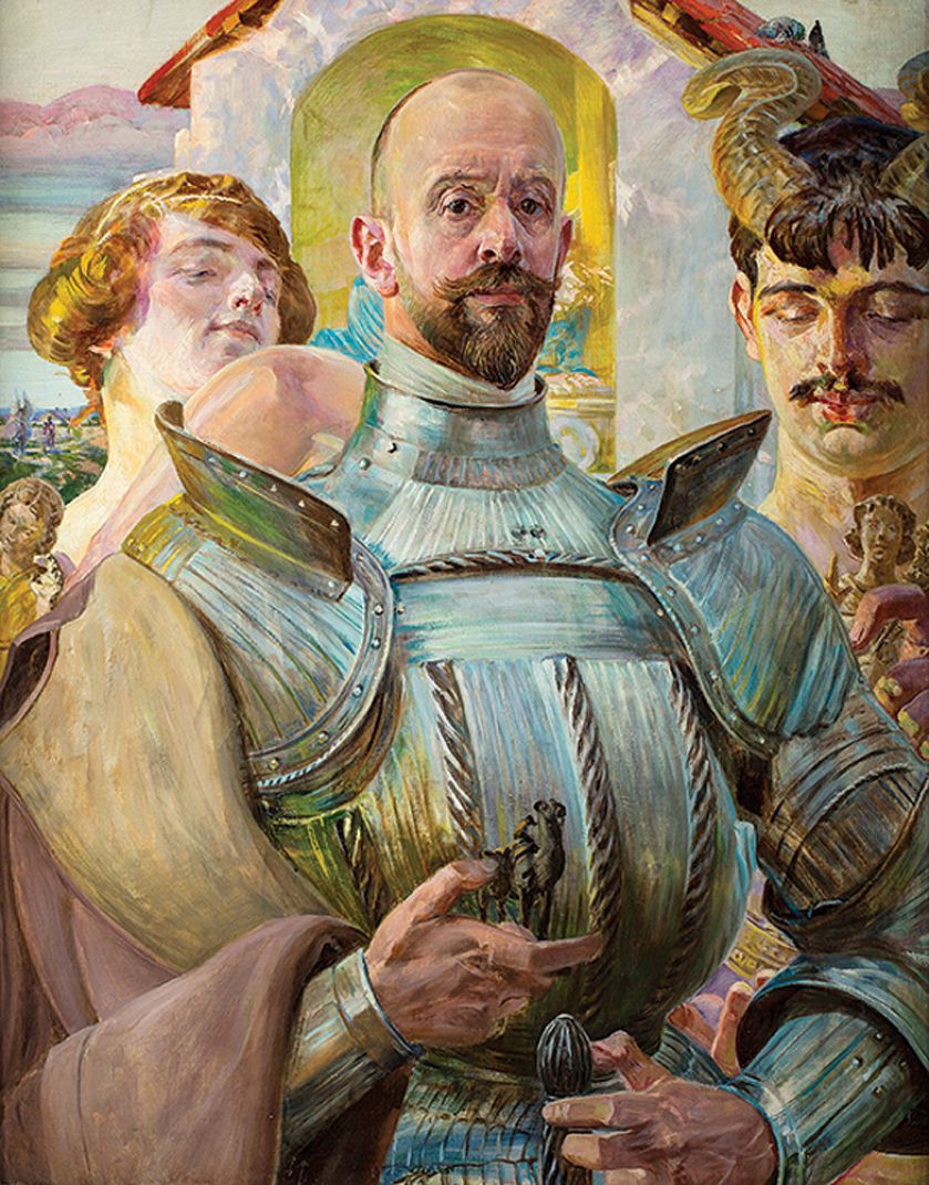 Jacek Malczewski Polski Hektor , 1913 r., dom aukcyjny Polswiss Art, aukcja 4.12.2013, poz. 44