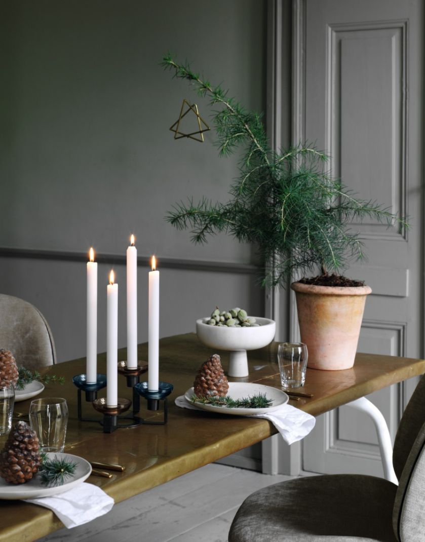 Prezent świąteczny: czteroramienny świecznik Holmegaard Lumi, czerwonamaszyna.pl