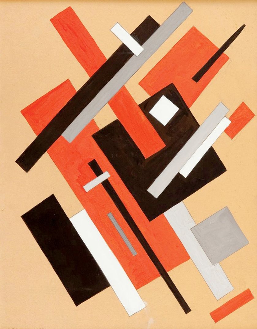 Nadia Léger, Kompozycja , 1922 r. Malarstwo Nadii Léger