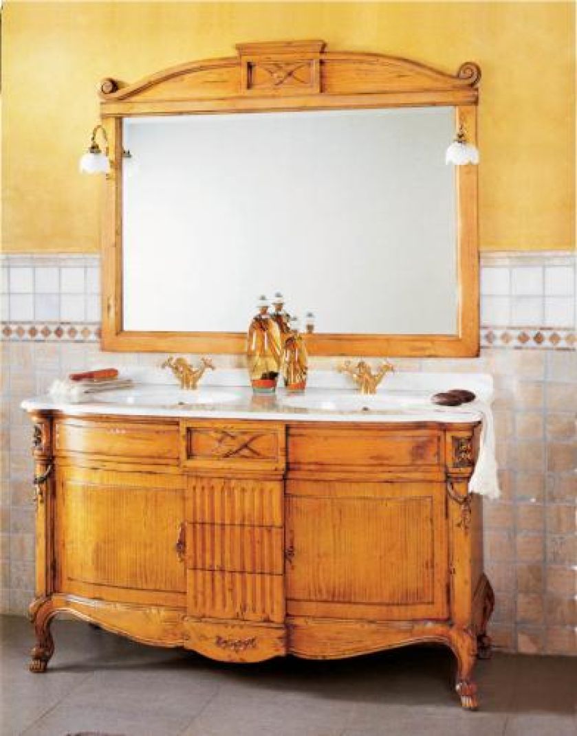 Dla dwojga - za szafkę Louisiana w kolorze teja zapłacimy ok. 23 000 zł. GALERIE VENIS