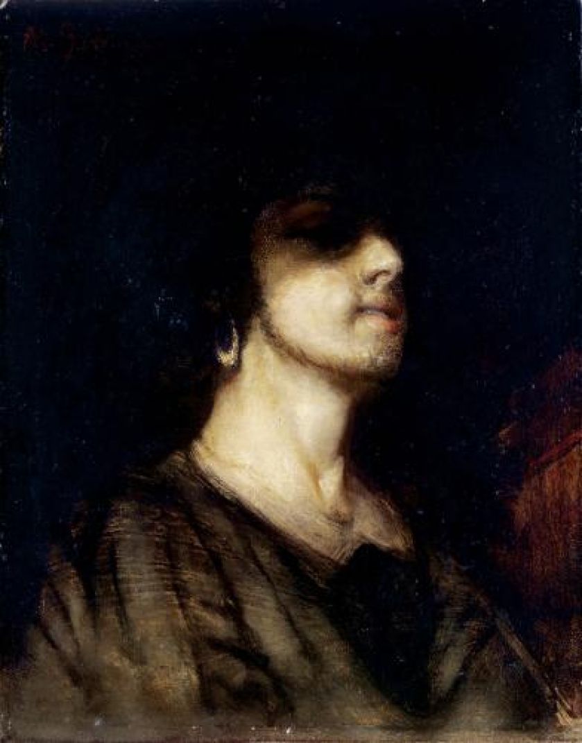 Maurycy Gottlieb Autoportret , 1876 r., Muzeum Narodowe w Kielcach