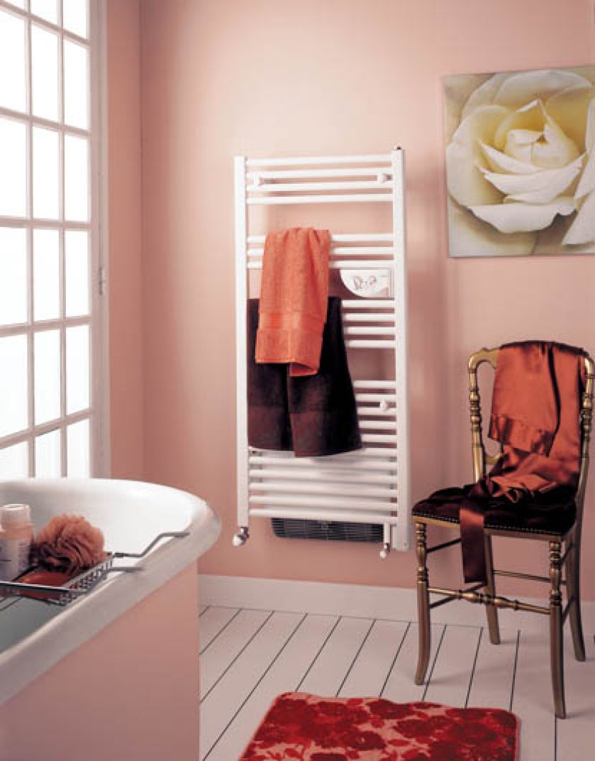 Suszarka łazienkowa elektryczna z możliwością pracy w sieci c.o., stal Inox, 1347 zł. ATLANTIC POLSKA