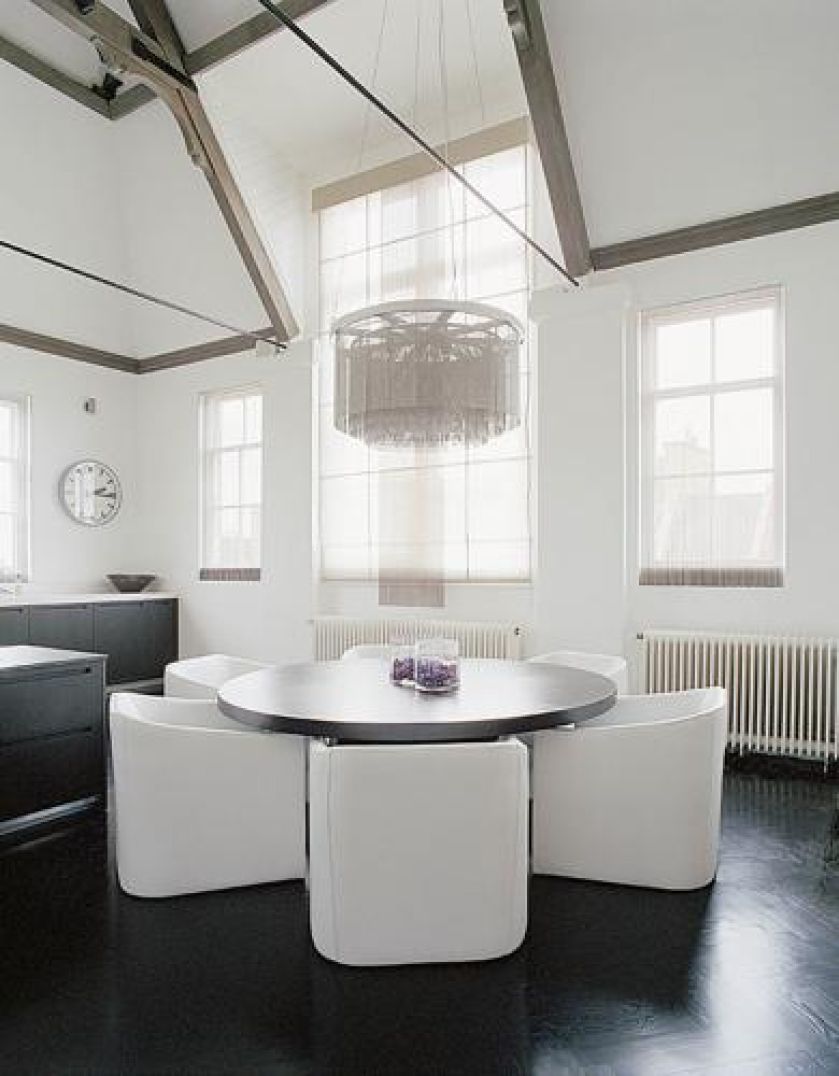 Jadalnia w domu projektantki. Kelly Hoppen - projekty ze znakiem first class