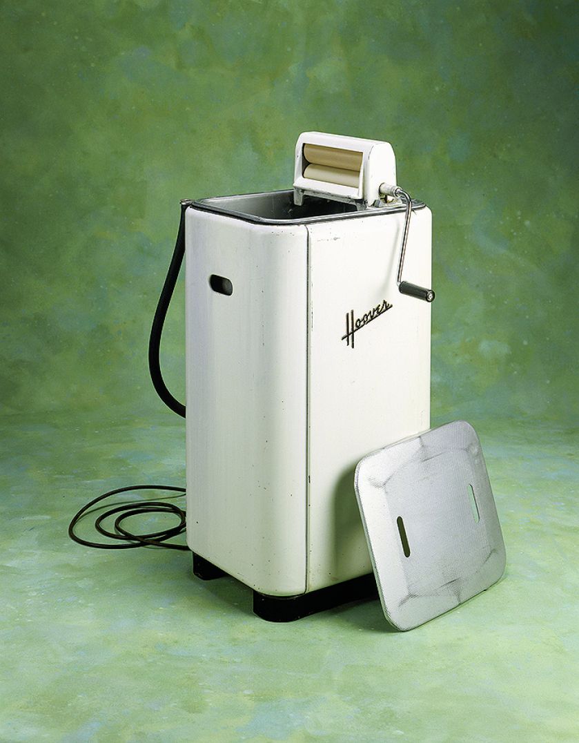 Z wyżymaczką, Hoover, model 0307, Wielka Brytania, 1948 r.