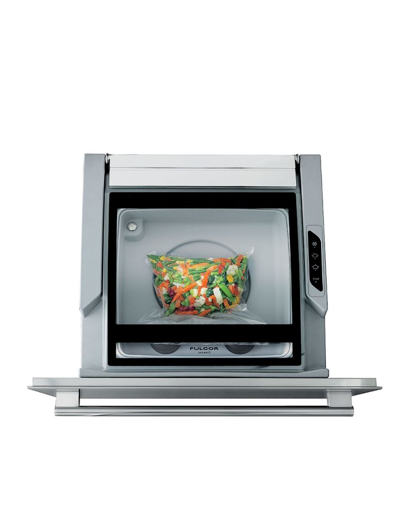 Szuflada FVCD 290 X, można zapakować do 8 litrów produktu, z panelem dotykowym, FULGOR, fulgor-milano.com/pl