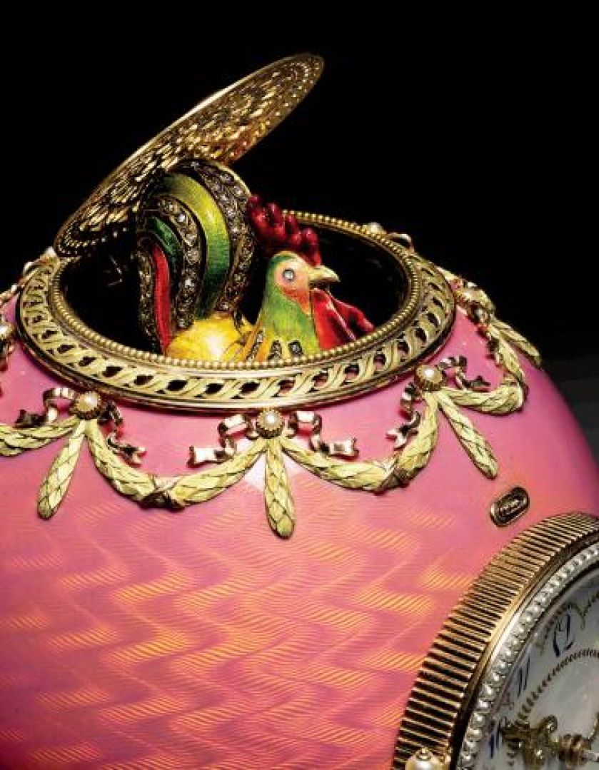 Jajko Fabergé Rotschidów, które w 2007 roku osiągnęło na aukcji cenę 18,5 mln dolarów, fot. BE
