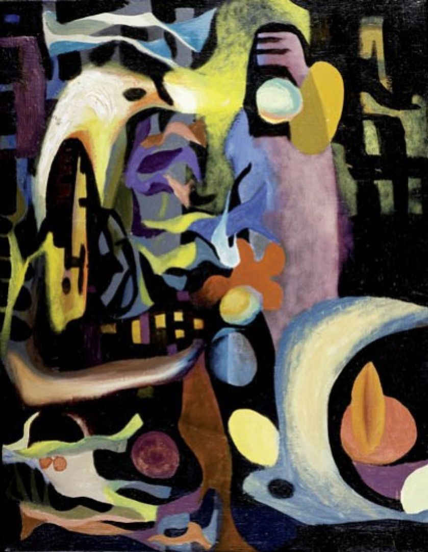 Kajetan Sosnowski, Noc weselna z cyklu Erotyki , 1957 r., cs 44 000 zł, POLSWISS ART