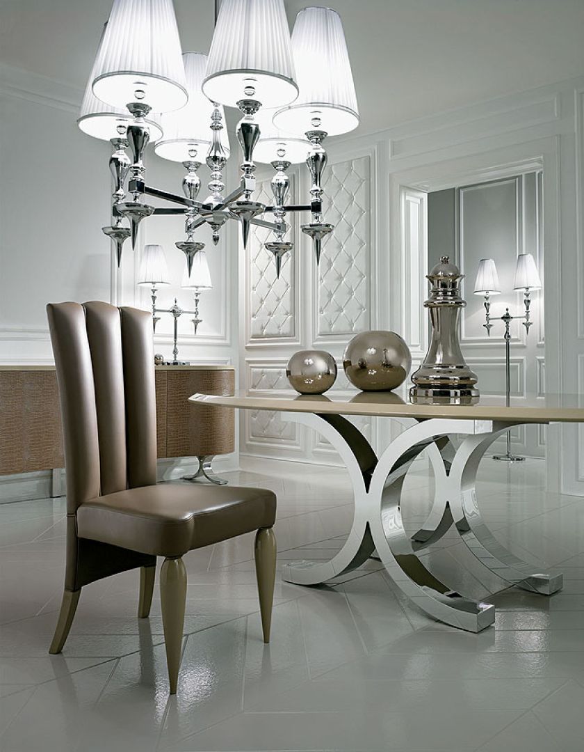 KENT, krzesło może być obite luksusową skórą lub tkaniną, od ok. 4750 zł, DV HOME COLLECTION, heban.pl