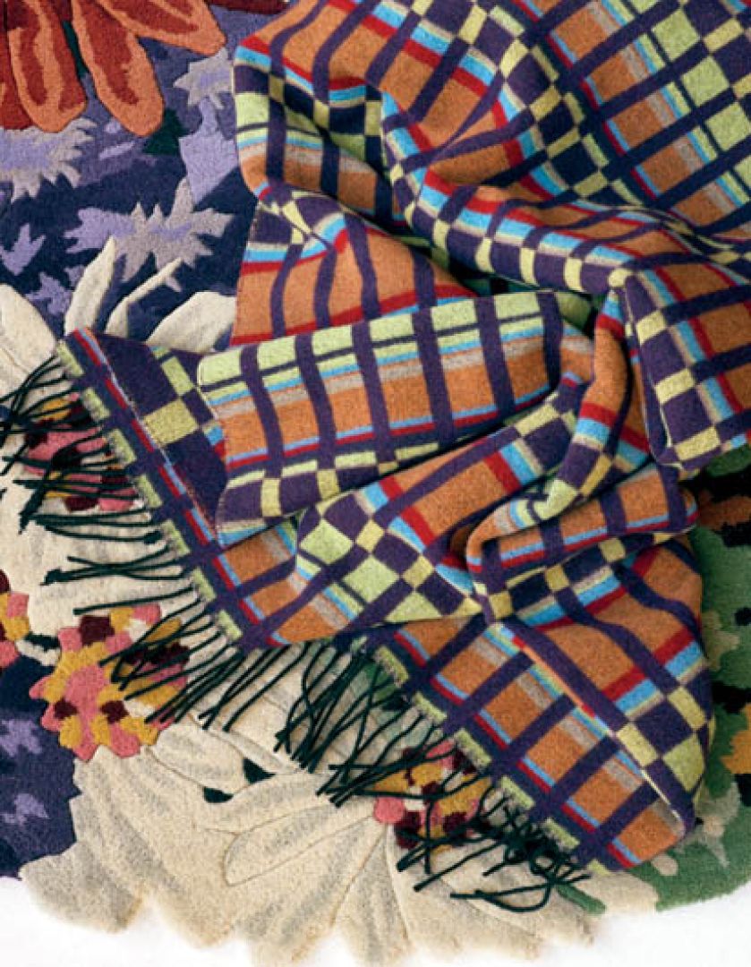 Wełniany pled Liverpool. Missoni. Missoni: dzianina wygrała z jedwabiem
