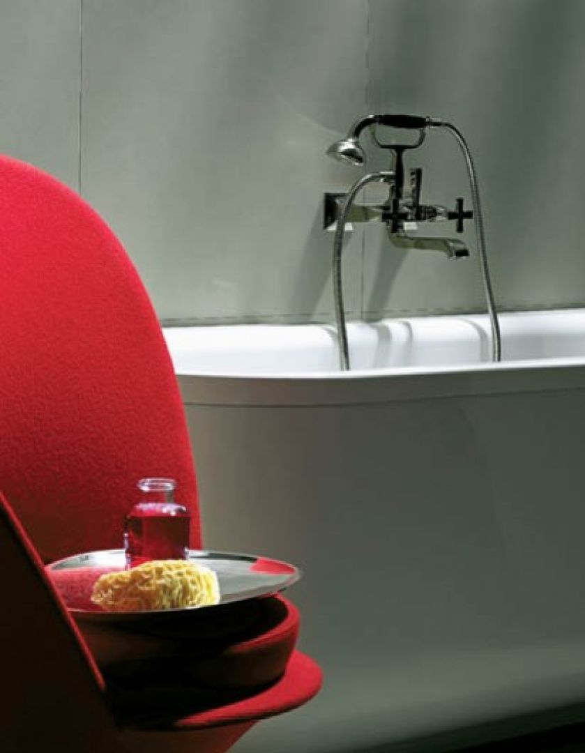 Z charakterystycznymi kurkami - kolekcja Bellagio. ZUCCHETTI