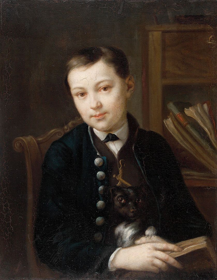 Portret Ludwiki z Głowackich Gropplerowej , 1850 r.
