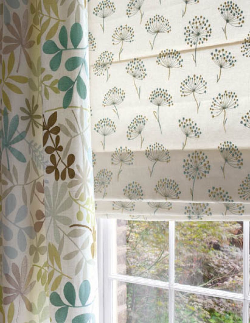 Projektanci tkanin bawią się kwietnymi wzorami. Wzory i kolory do wyboru.