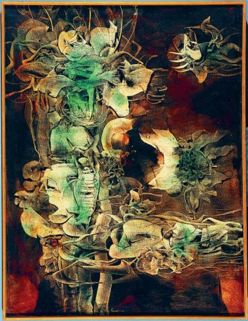 Alfred Lenica- Fobia , 1962 r., Muzeum Narodowe we Wrocłwiu, fot. Edmund Witecki