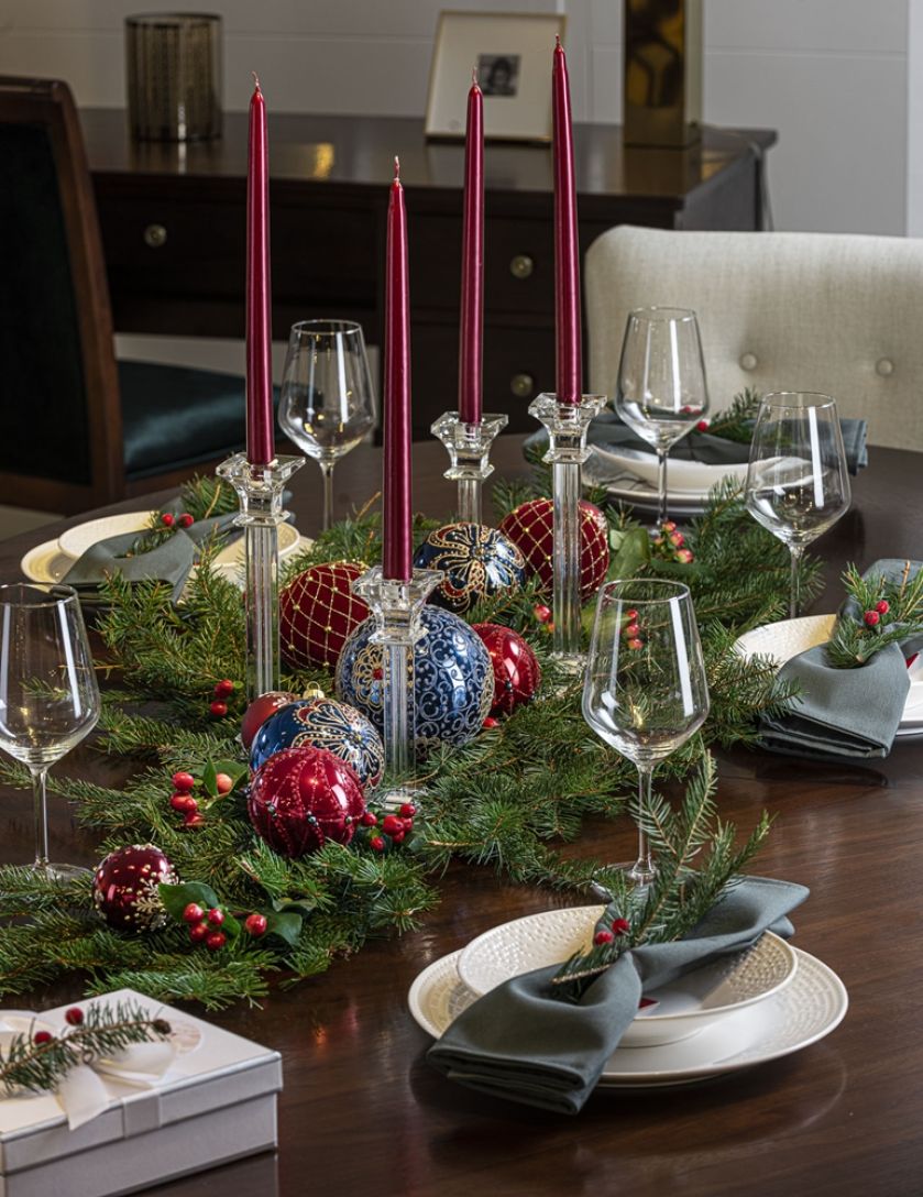 jak udekorować stół na wigilię
