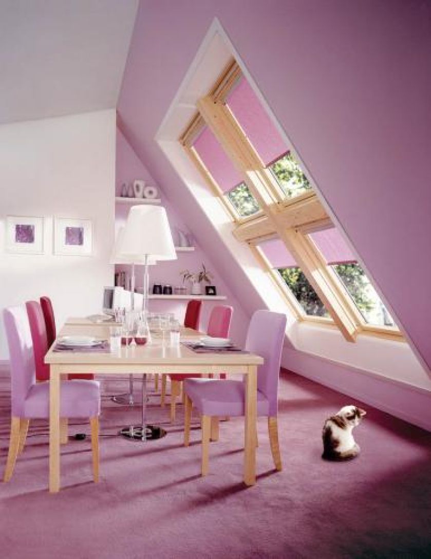 Rolety z półprzepuszczalnego materiału RHL mają regulowaną wysokość. Kosztują od 103 zł/szt. VELUX