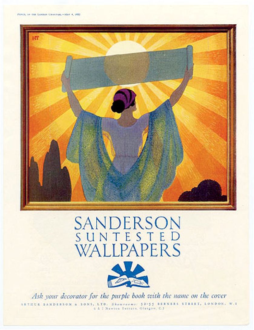 Sanderson suntested wallpapers. Angielska esencja