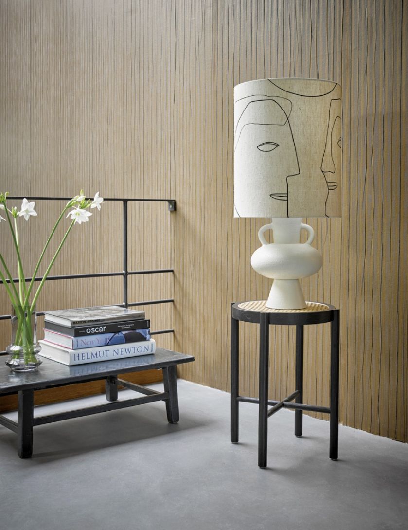 Salon, kuchnia i sypialnia w kolorach natury