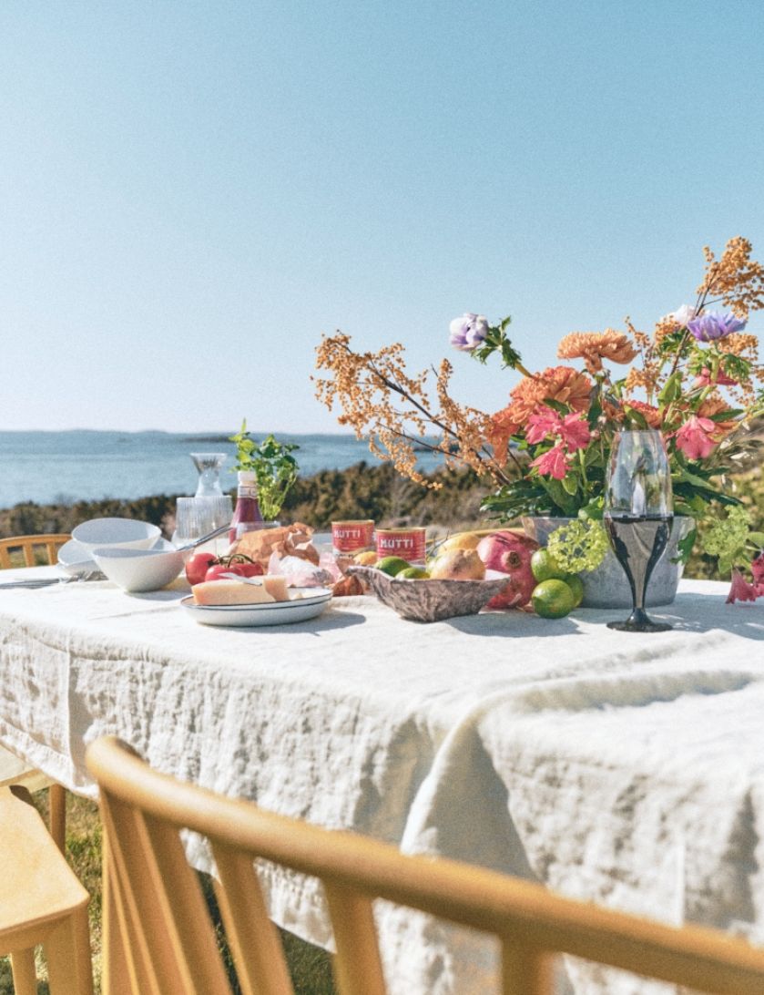 letnie dekoracje stołu