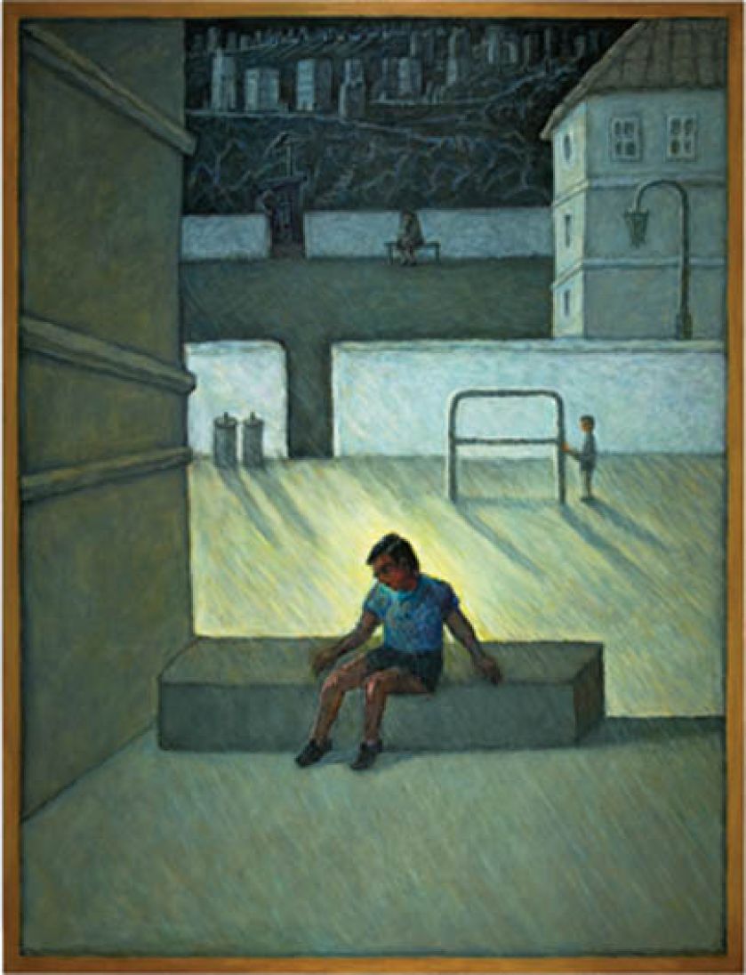 Andrzej Podkański, z cyklu Podwórka