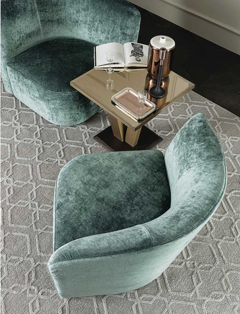 CHLOE, fotel zaprojektowany przez Castello Lagravinese dla marki CASAMILANO