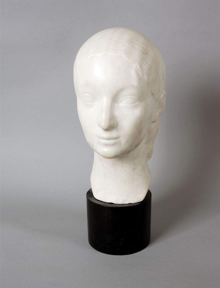 Głowa kobiety , 1921 r. Henryk Kuna: życie i twórczość rzeźbiarza