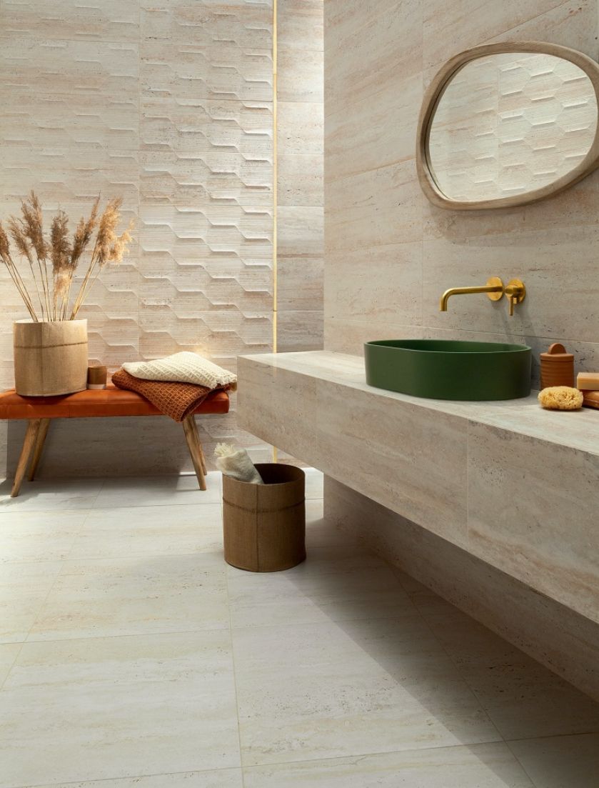 łazienka w stylu spa płytki ceramiczne