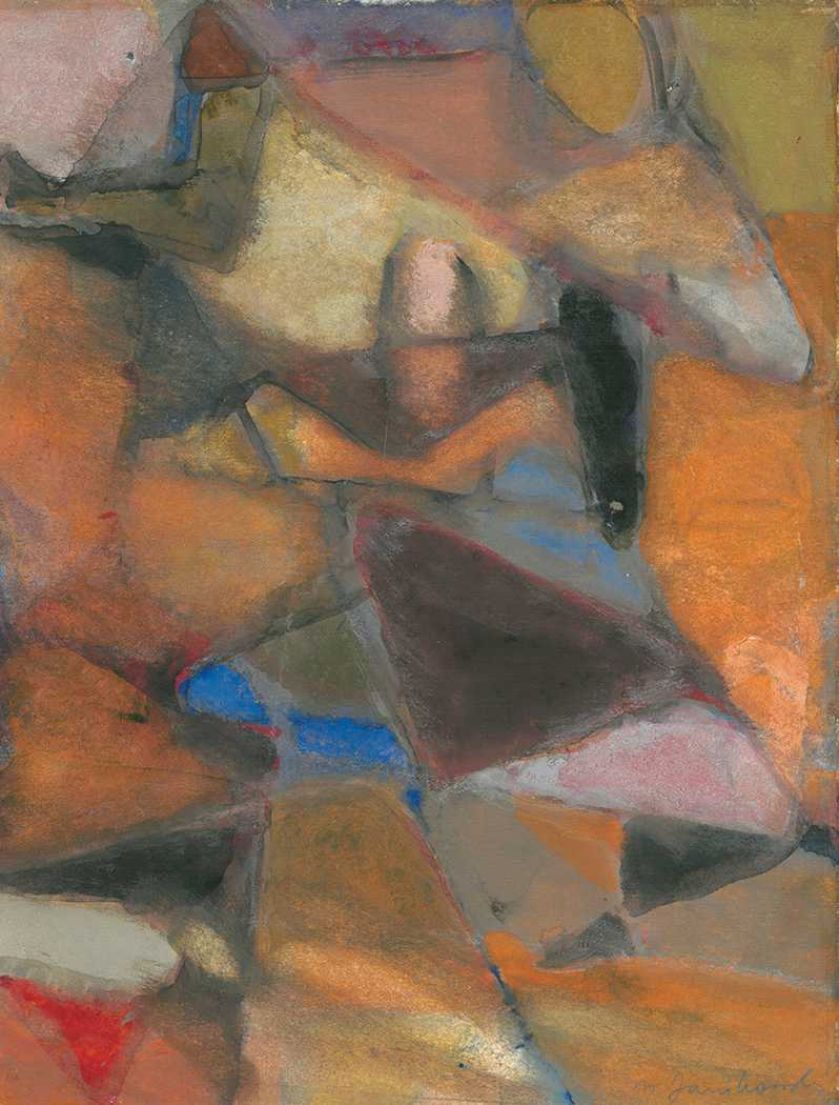 Kompozycja , 1948-1953 r. Władca trójkątów - Mieczysław Janikowski