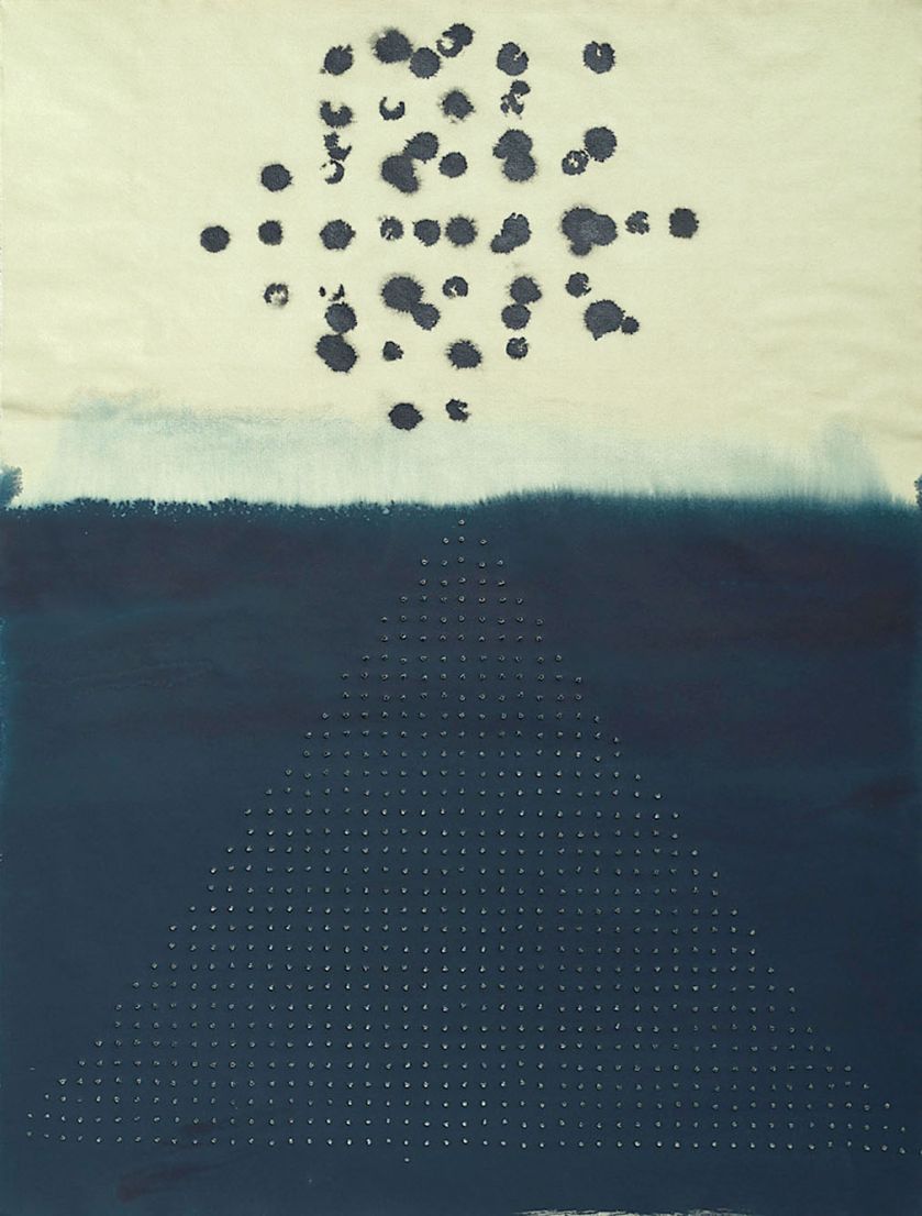 Z cyklu Droga , technika mieszana, lata 90. XX w.