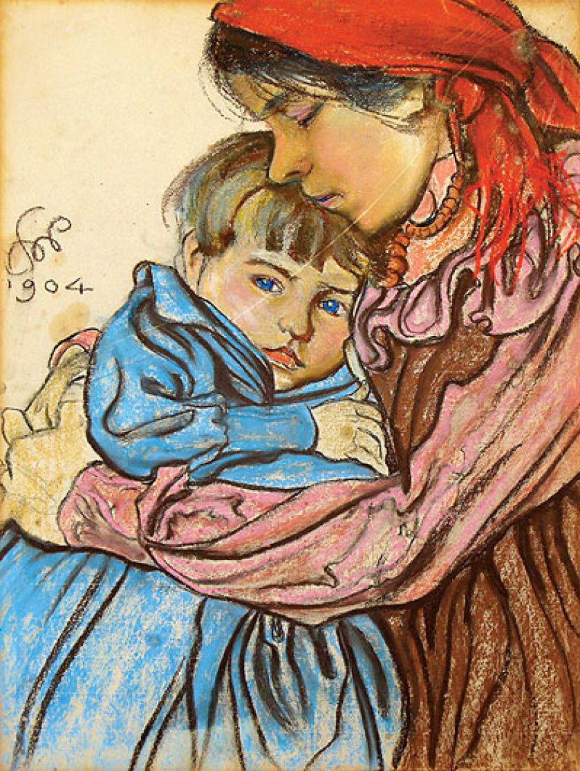 1904 r., stanisław wyspiański, desa unicum, aukcja z dn. 21.06.2007, nr. kat. 024