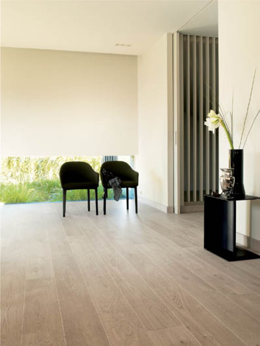 Podłoga z białego dębu