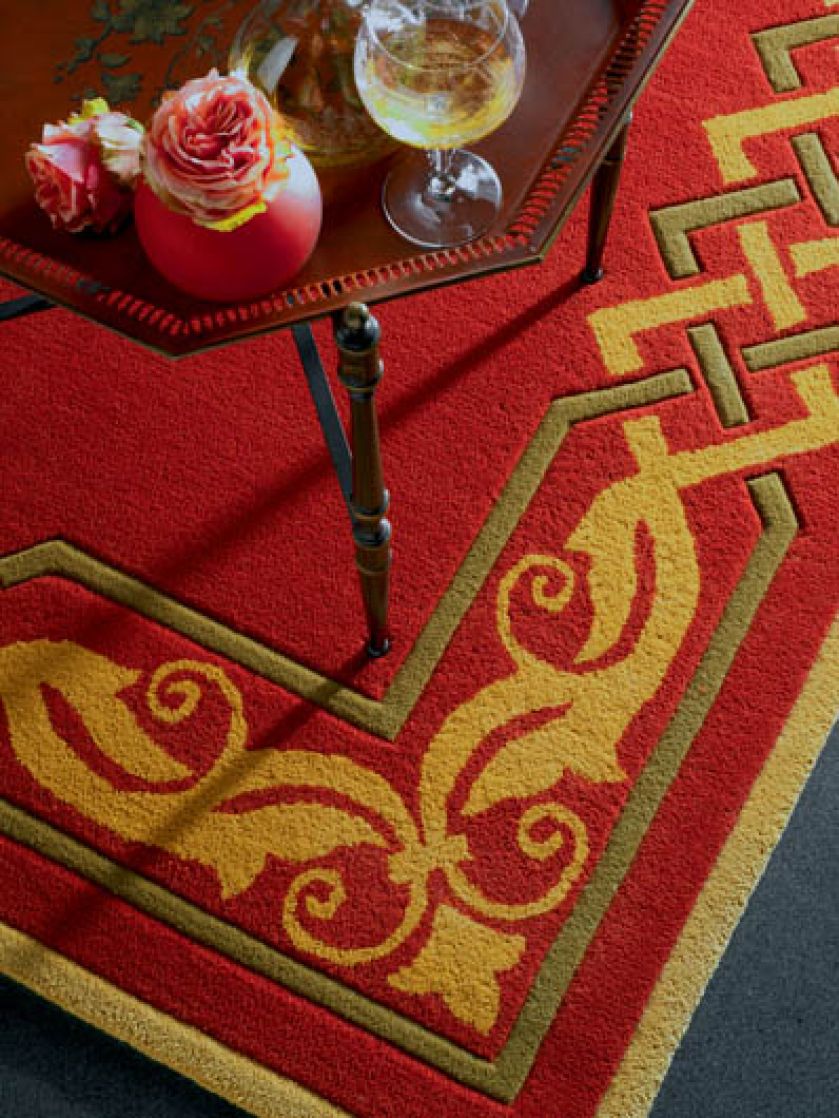 Ręcznie tkany z wełny nowozelandzkiej, 200 x 200 cm, kosztuje 11 651 zł. JAB