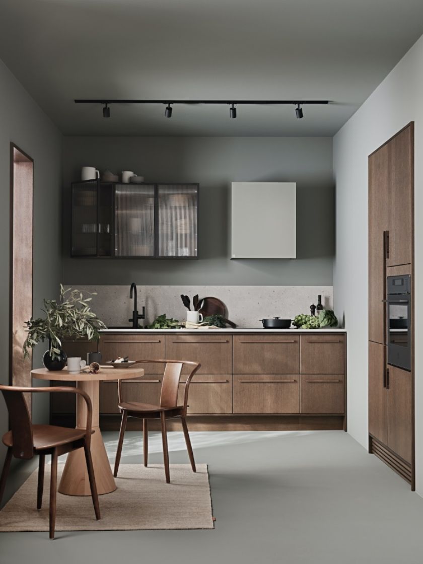 Kuchnia bez górnych szafek