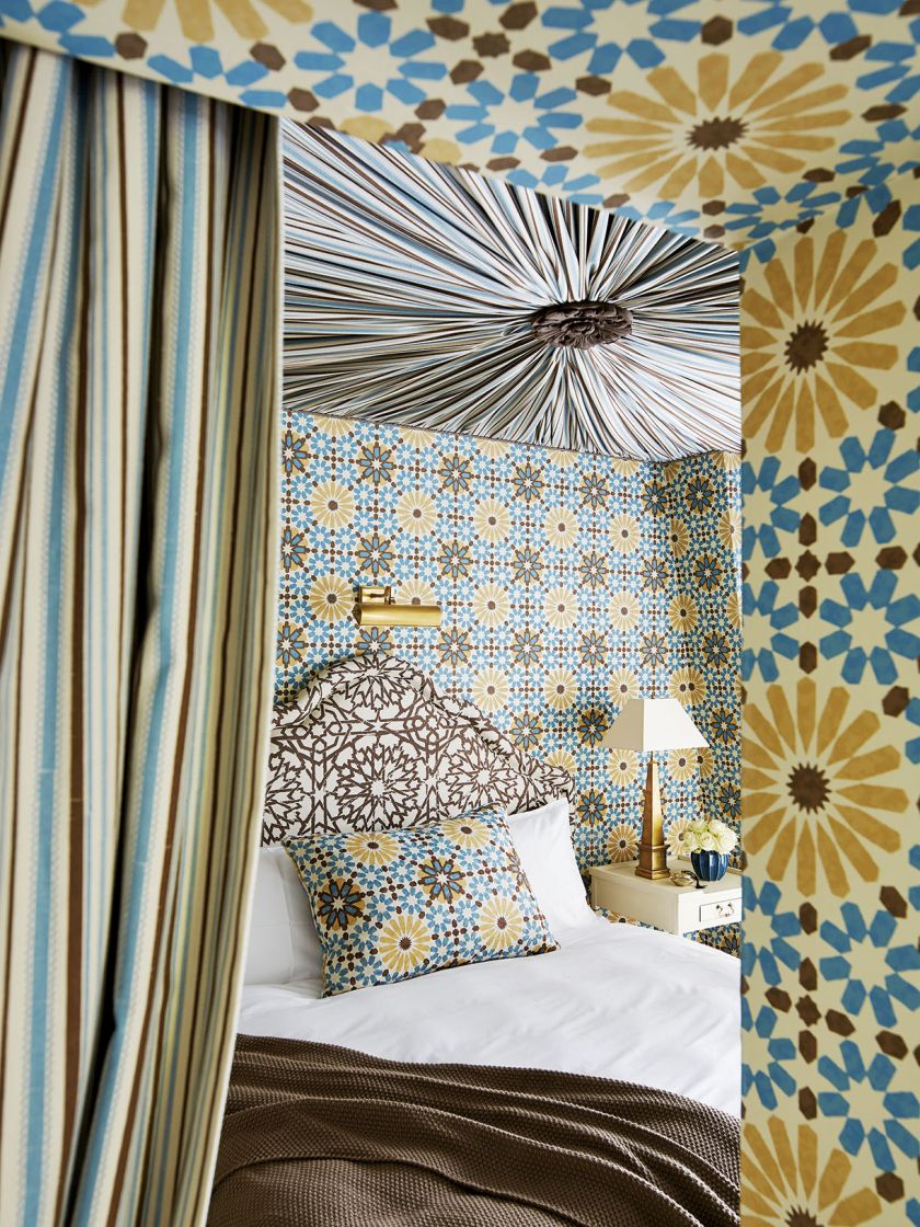 Hotel Château Gütsch w XIX-wiecznym zamku. Wnętrza odnowił i urządził Martyn Lawrence Bullard.