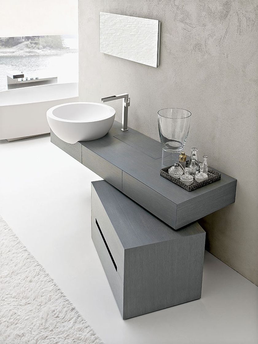 Modne półki i szafki do łazienki