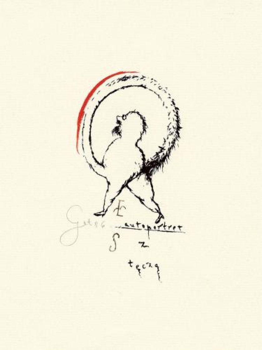 Eugeniusz Get Stankiewicz- Autoportret z tęczą , 1986 r., NAUTILUS