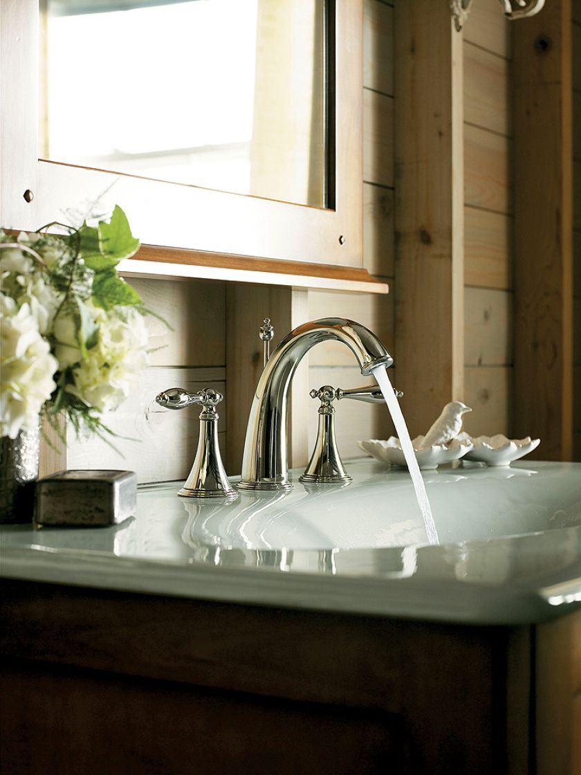 Klasyczna Finial i uniwersalna Candide, kohler