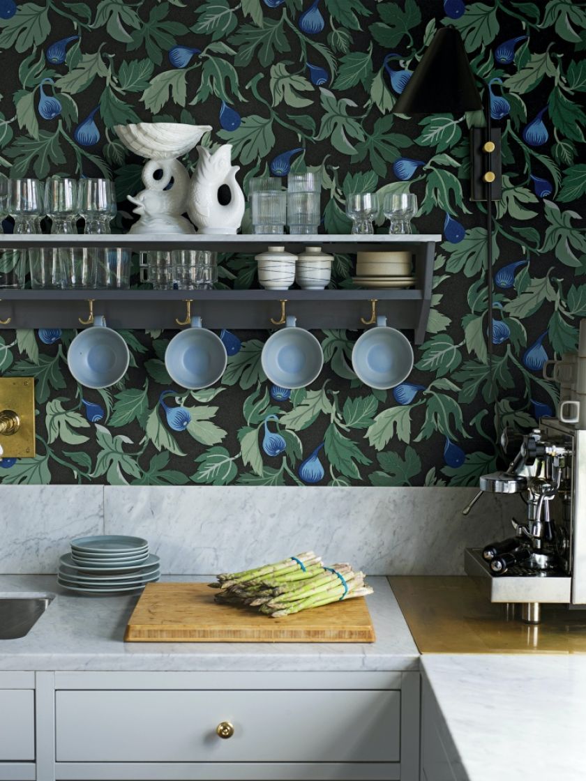 kuchnia klasyczna pomysł na półki