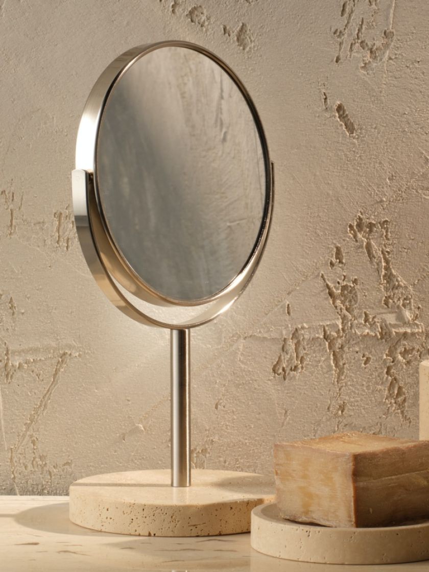 akcesoria łazienkowe z trawertynu