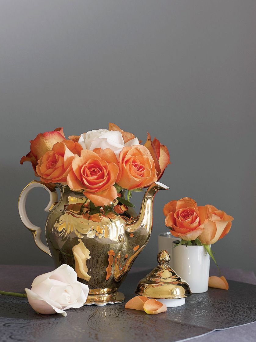 Dzbanek, waza, filiżanka. Wszystko to wyjątkowo dobre miejsca dla róż!