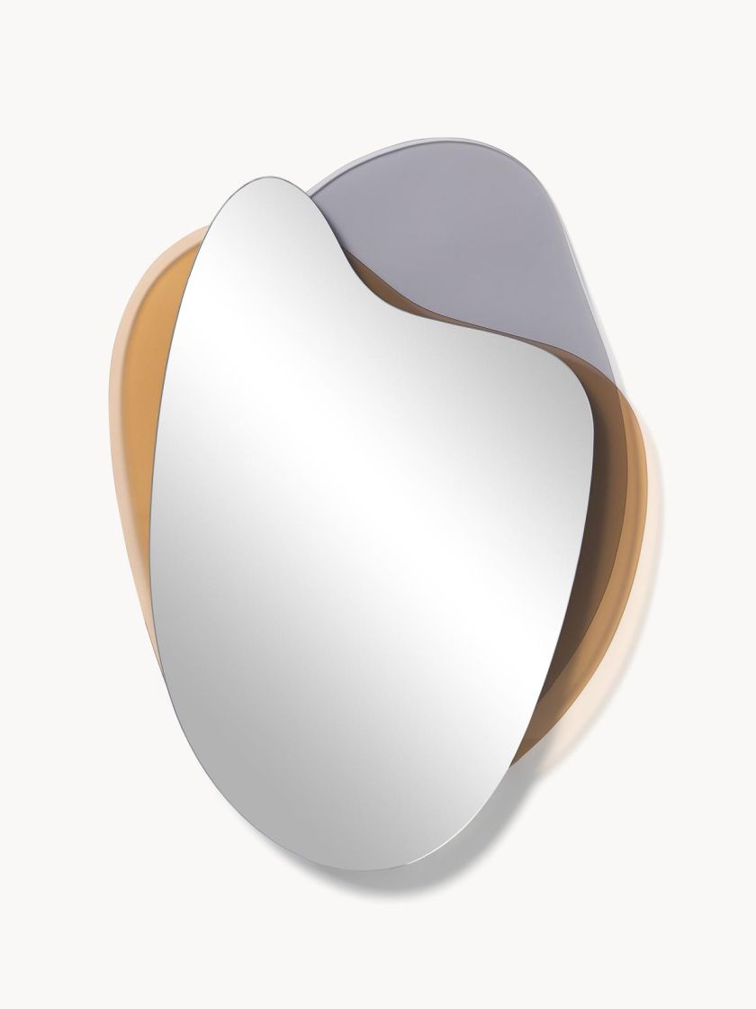 lustro dekoracyjne o organicznym kształcie