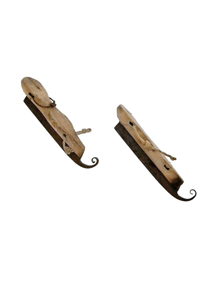 Łyżwy znalezione w okolicy miasta Rauma w Finlandii