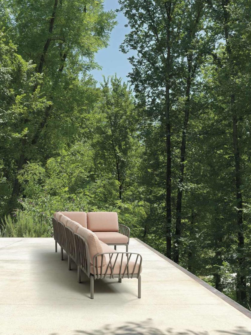 Komodo, rama z włókna szklanego, nowość z targów Salone del Mobile, nardioutdoor.com