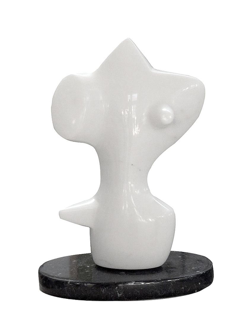 Miednica , marmur, 1989 r. Kamienne szczęście