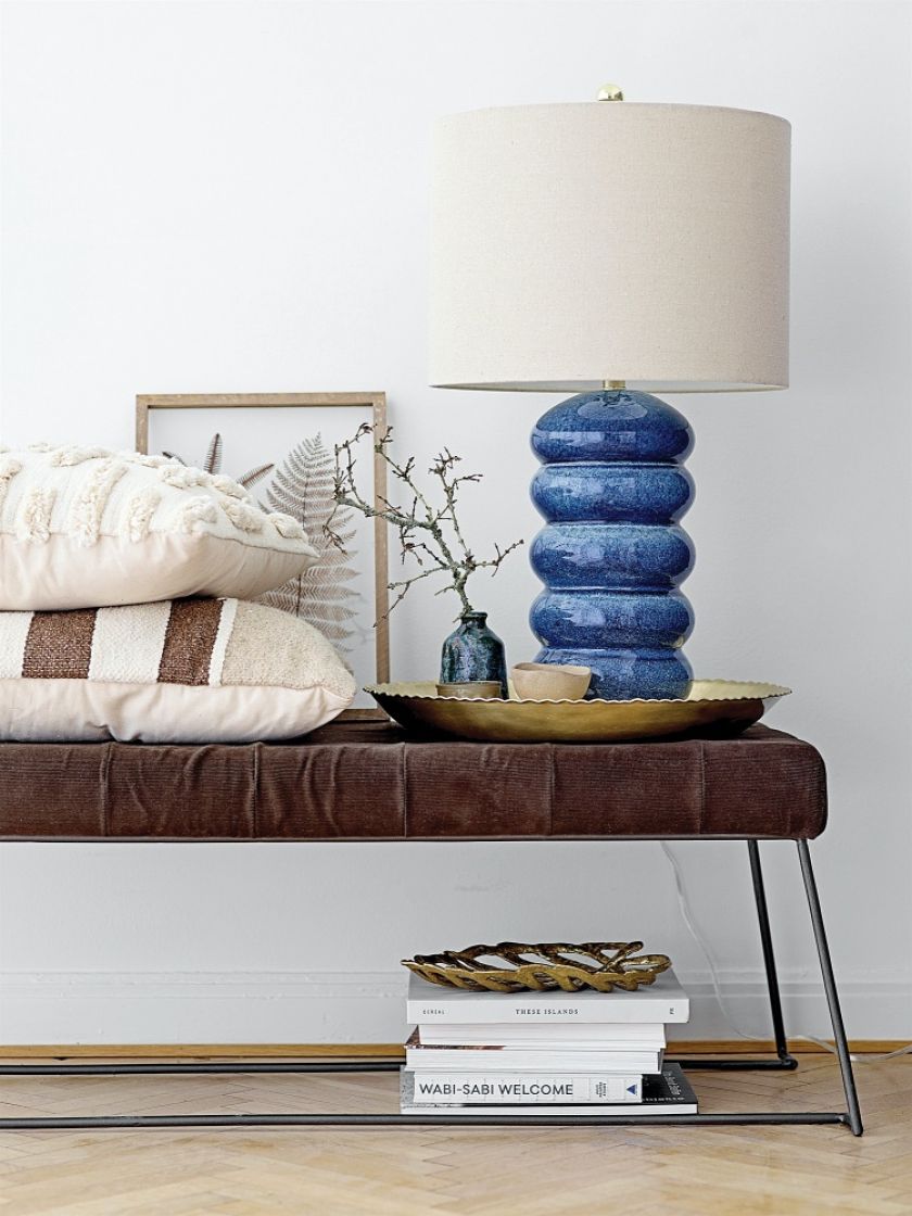 welurowa ławka siedzisko