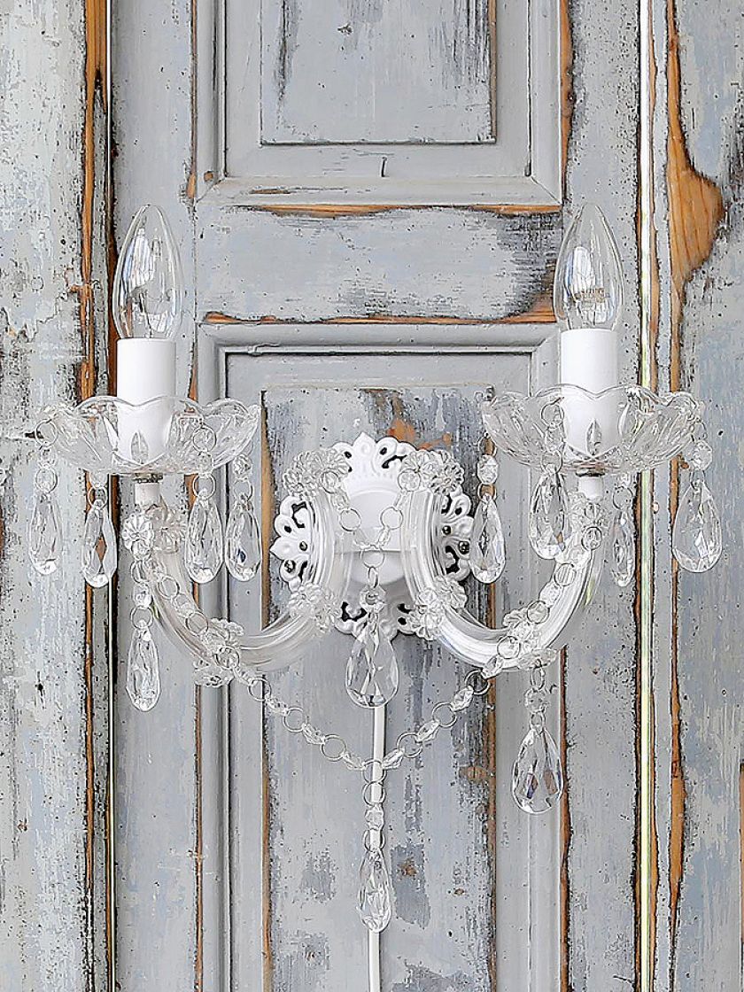 Podwójny kinkiet w stylu francuskim, 189 zł, BELLE MAISON