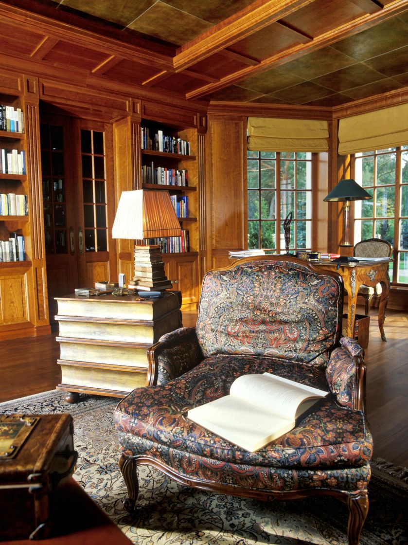 Klasyczny gabinet dla dżentelmena