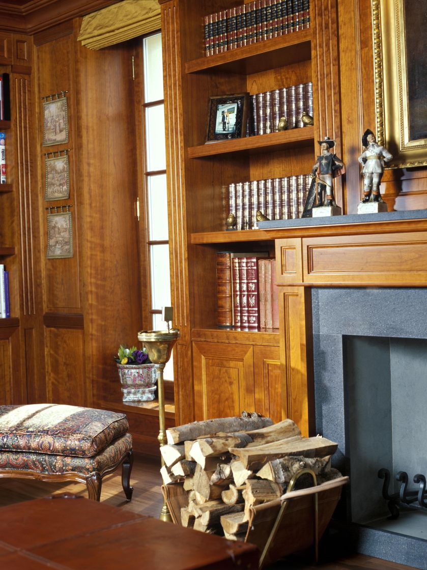 Klasyczny gabinet dla dżentelmena