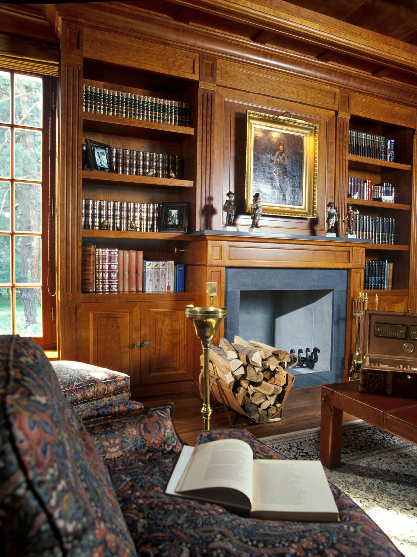 Klasyczny gabinet dla dżentelmena