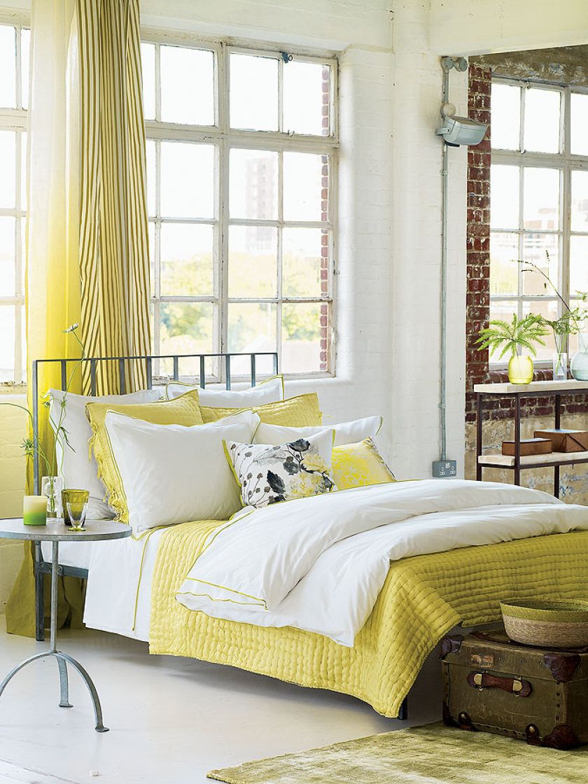 Skąpani słońcem - pościel letem malowana.