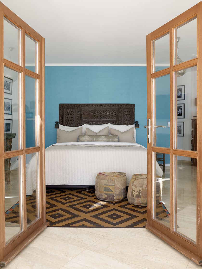 Sypialnia w stylu etno. Rezydencja w stylu etno